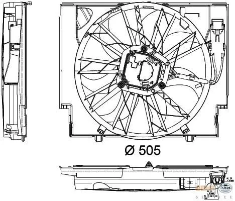 FAN KOMPLE E 60/61/63/64 M 47 N