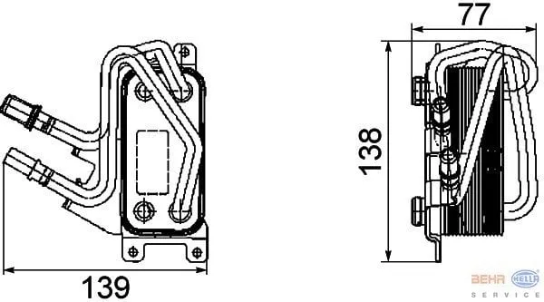 YAĞ SOĞUTUCUSU E 65/66 N 73(CLC67000P)