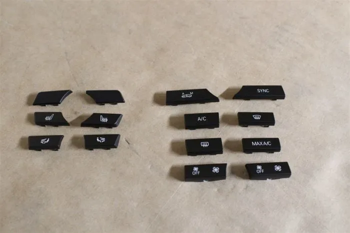 BMW KLİMA TUŞ TAKIMI F10-F07-F01-F15 (12 TUŞ) 2013