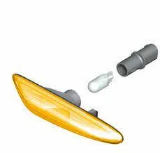 BMW ÇAMURLUK SİNYALİ E83 X3 SARI SAĞ