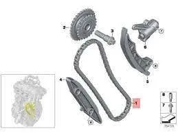 BMW ZİNCİR GERGİ SETİ B38-B48 ALT F20-F30 LCI