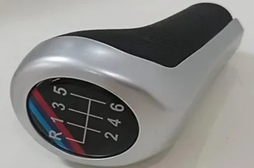 BMW MANUEL 6 VİTES TOPUZU MAT GRİ KÖŞELİ ÇERÇEVELİ  25117547083