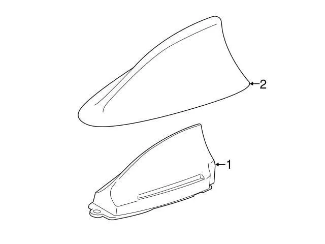 ANTEN KAPAĞI F 01/02/07/10/11