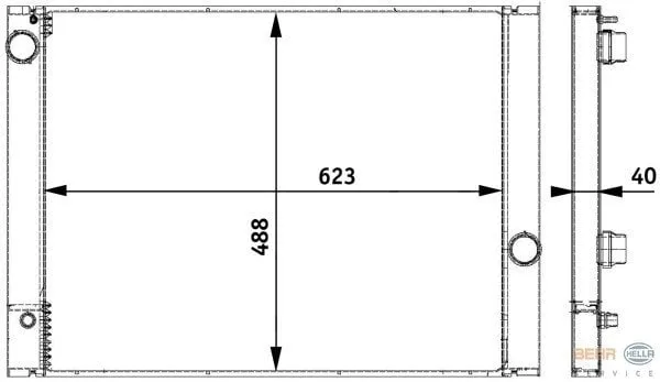 RADYATÖR E-65/66 7.40İ/7.50İ/7.60İ(CR776000P)