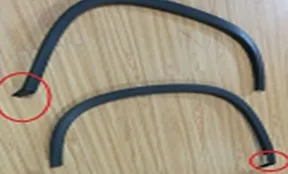 VOLKSWAGEN TİGUAN 2008-2015 ÇAMURLUK AĞZI (DODİK) ARKA SAĞ 5N0854820