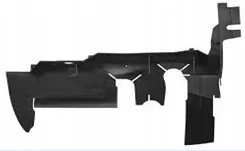 SKODA OCTAVİA 2005 SONRASI RADYATÖR HAVALANDIRMA BRAKETİ SOL 1Z0121284B